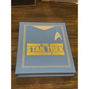Easton Press Leather-Bound 2021 The Star Trek Book New Edition Paul Ruditis